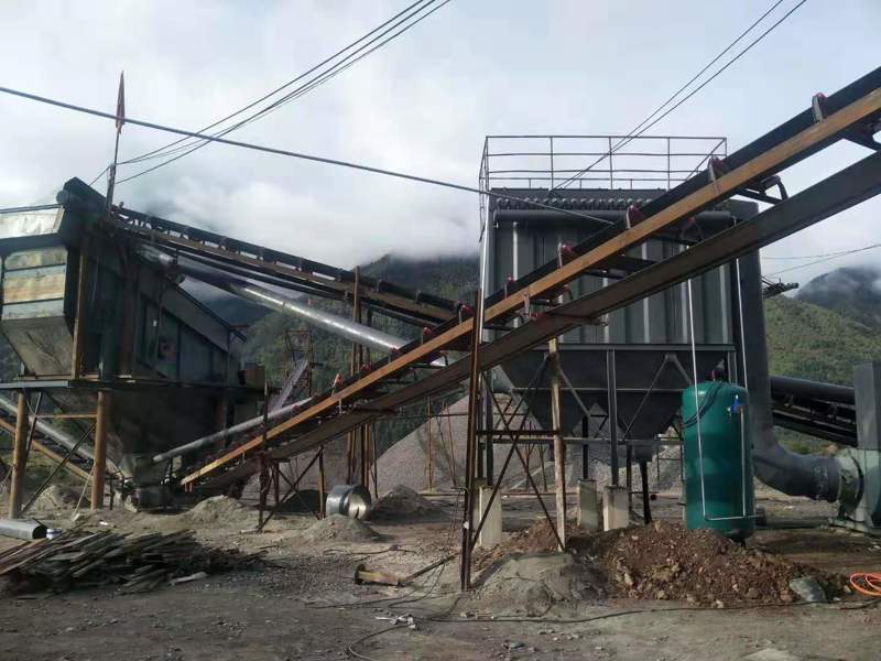 製砂機生產線除塵器